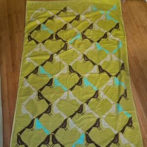 Vera Bradley Sittin' In A Tree Bird Beach Towel